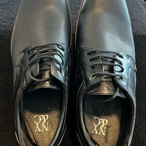 New York & Company Black Textured Men's Oxfords